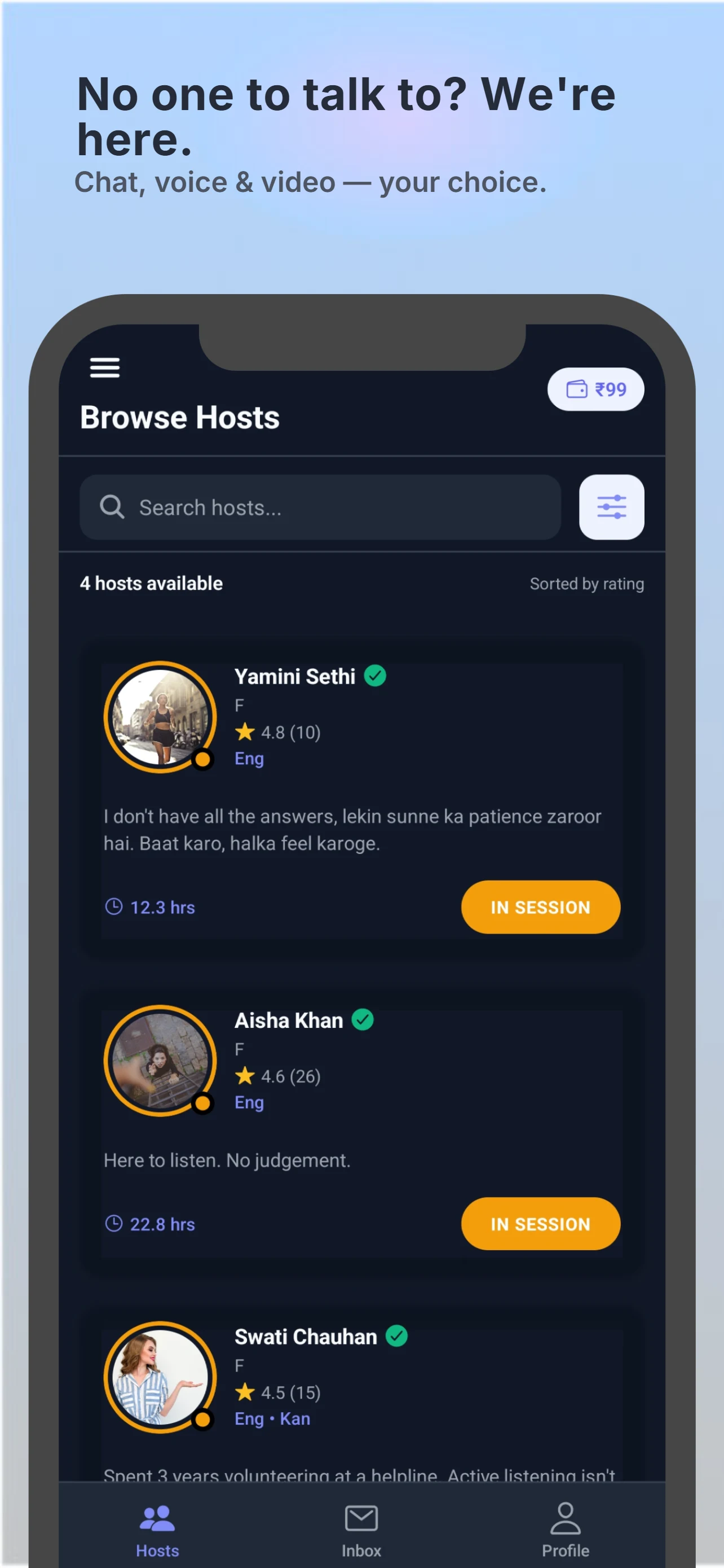 Kehna - Talk & Feel Better screenshot